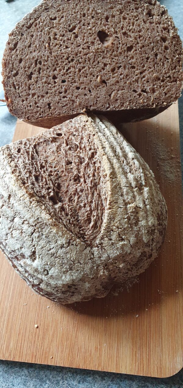 Teff and Millet Sourdough